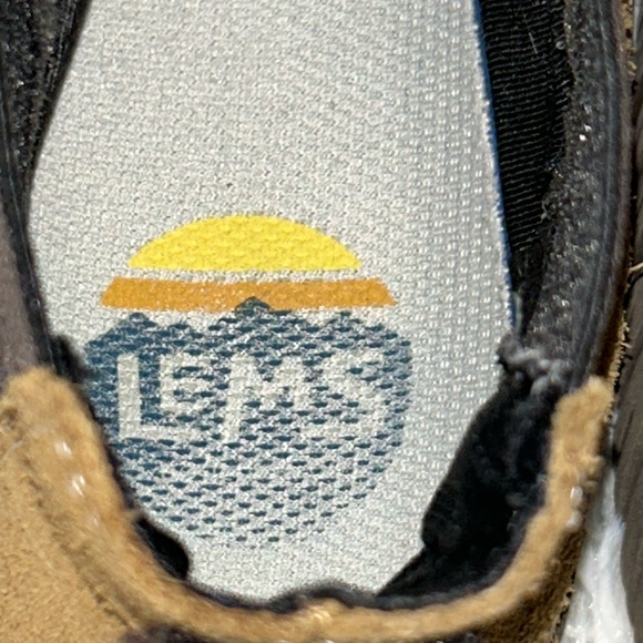 Tan Chukka Boots with Suede Finish and Rounded Toe - Picture 7 of 8